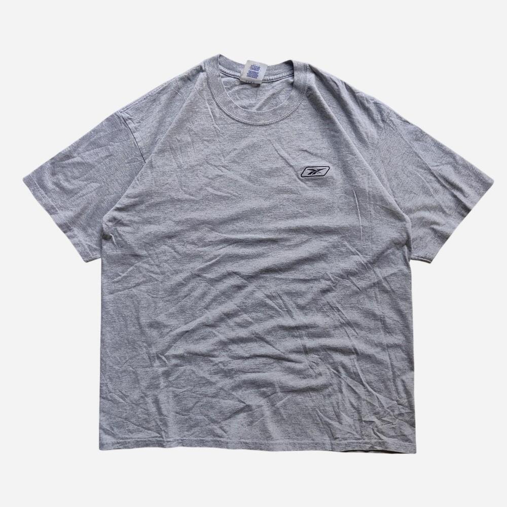 vintage Gray blank Reebok T-shirt